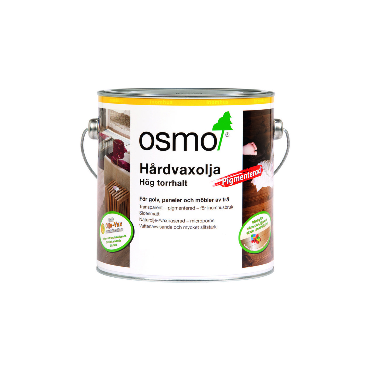 OSMO hårdvaxolja pigmenterad