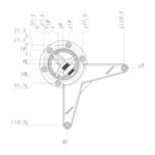 Bordsben, 1300 mm för kapning