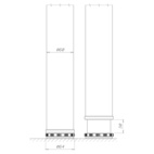 Bordsben, 1300 mm för kapning