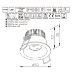 LEDBEL. P-160C 4W KOPPAR
