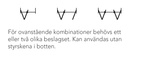 BESLAGSET VARIOFOLD 80/H EXTRA SET INK STYRNING