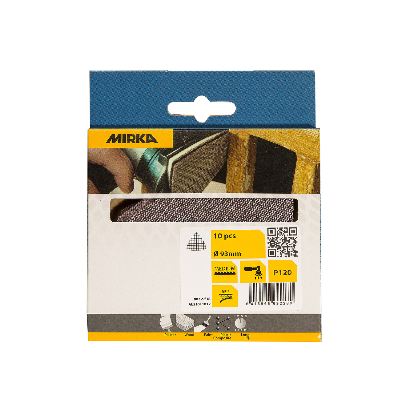 ABRANET GRIP 93MM P180 10P