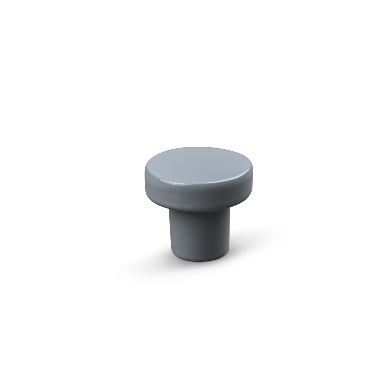 KNOPP AGNO DIAM. 28MM SILVERGRÅ
