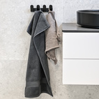 HANDDUKSKROK CANNES 4-KROK MATT SVART