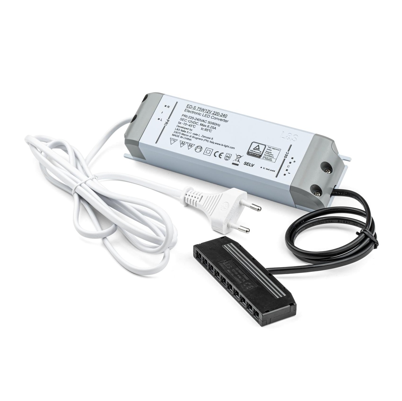 DRIVDON 45W 12V INKL SPLIT/EUROPLUGG