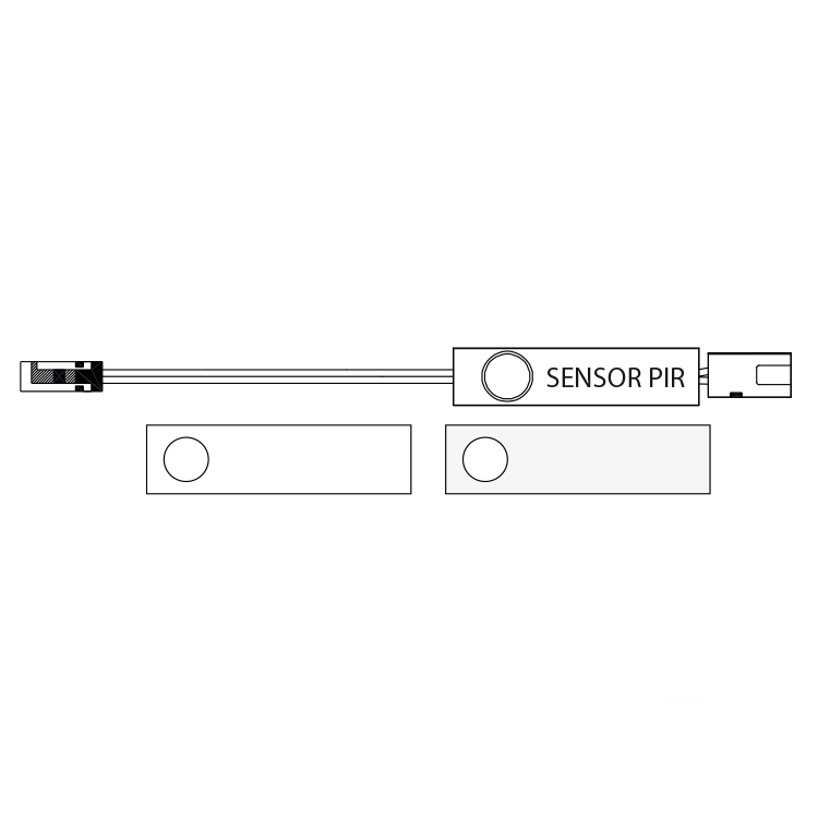 RÖRELSESENSOR INFRÄST PROFIL