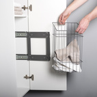 TVÄTTKORG UTDRAGBAR LM 683 260X257X460 MM ANTRACIT