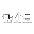 Spaltventil och borrmall