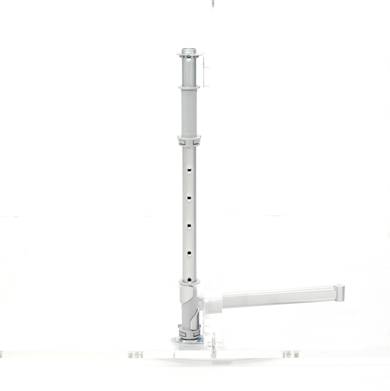 LEMANS II AXEL 1050MM LÄNGD SILVER