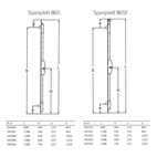 Spanjolett 865, 865F