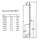 Spanjolett 867, 867F