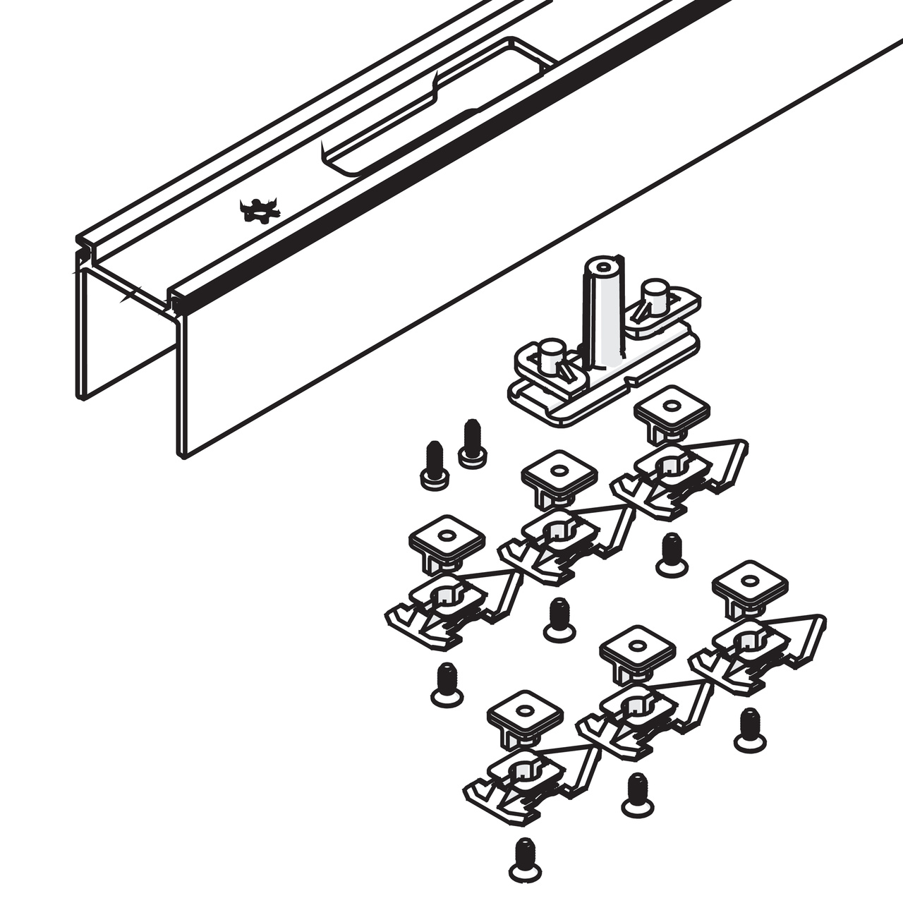 Monteringsset - HAWA Junior B-pocket