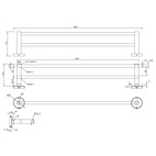 Handdukshängare Dijon