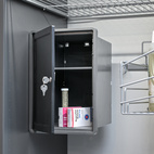 MEDICINSKÅP LM 830 LÅSBART ANTRACIT/SVART