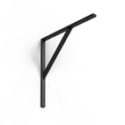 KONSOL BARBATI 500X500 SVART, MED STAG