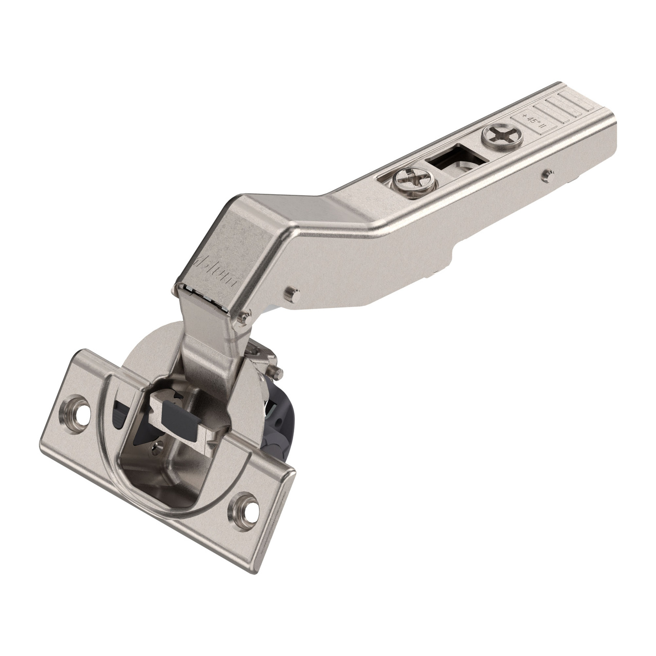 Vinkelgångjärn - BLUM, för heltäckande 45° lucka Standard