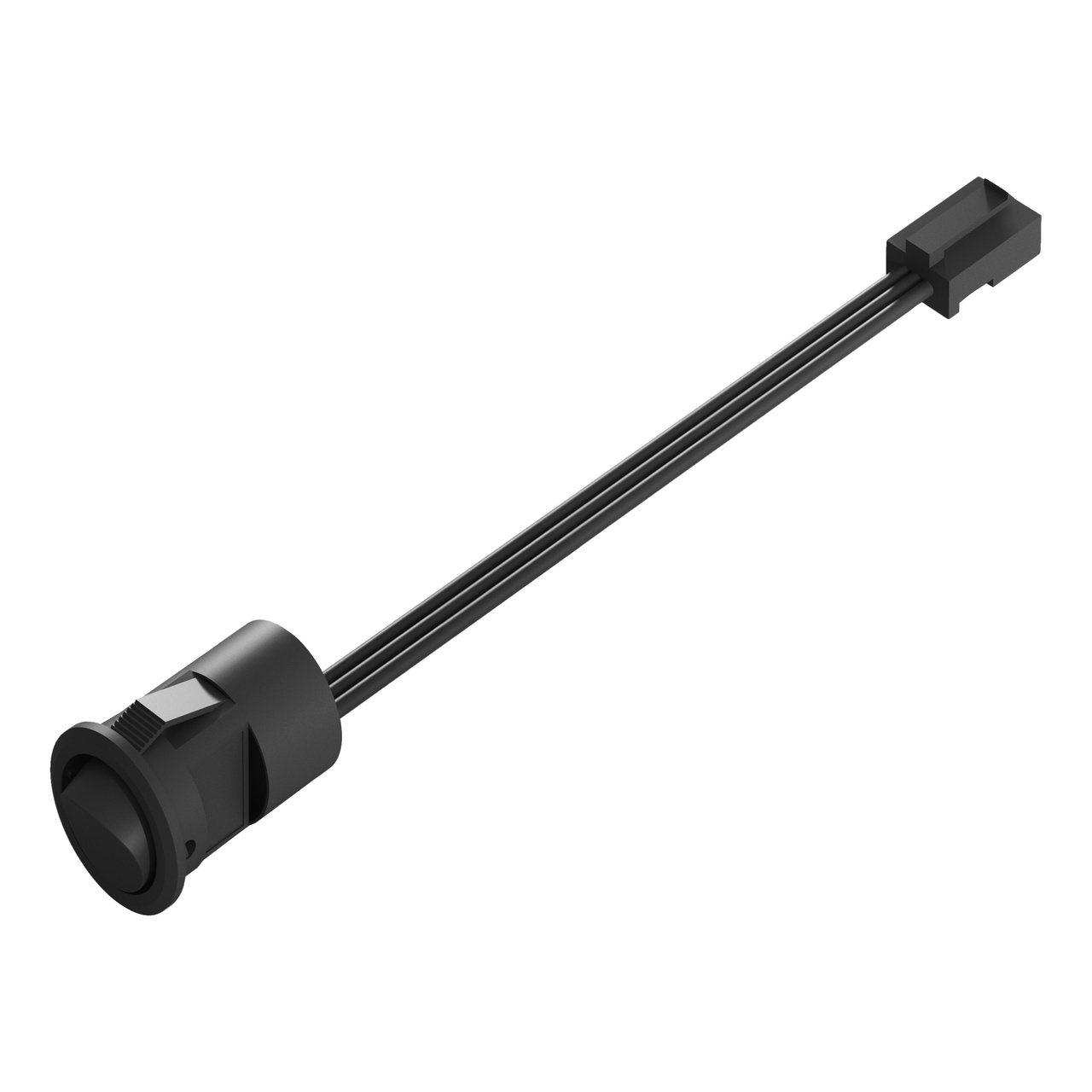 BRYTARE PÅ/AV TILL MEC SWITCH 3/6  SVART 2000MM