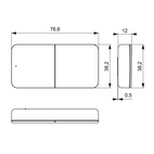Fjärrkontroll L&S MEC-driver - Trådlös 2,4Ghz zigbee