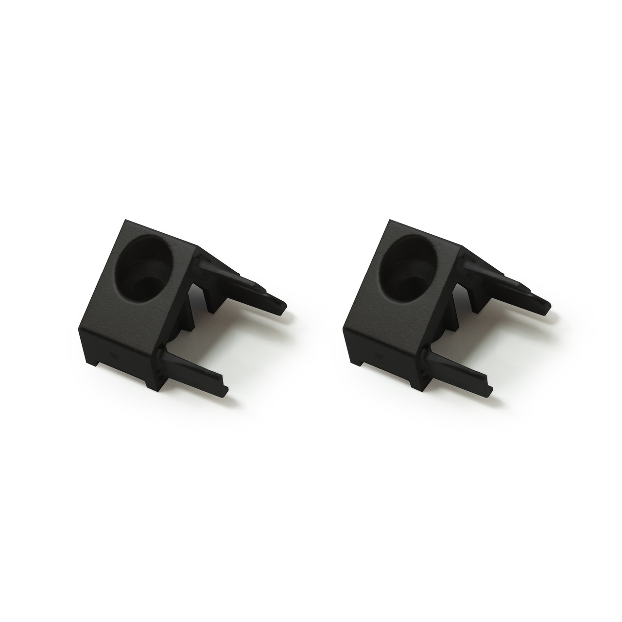 ÄNDPLUGG TILL LED PROFIL DERBY II SVART (2ST)