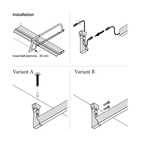Ledlist L&S Klädstång MEC Rack 12V