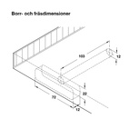KONSOL 33904 Z MED FÄSTE SID-,HÖJD- OCH LUTNINGSINSTÄLLNING