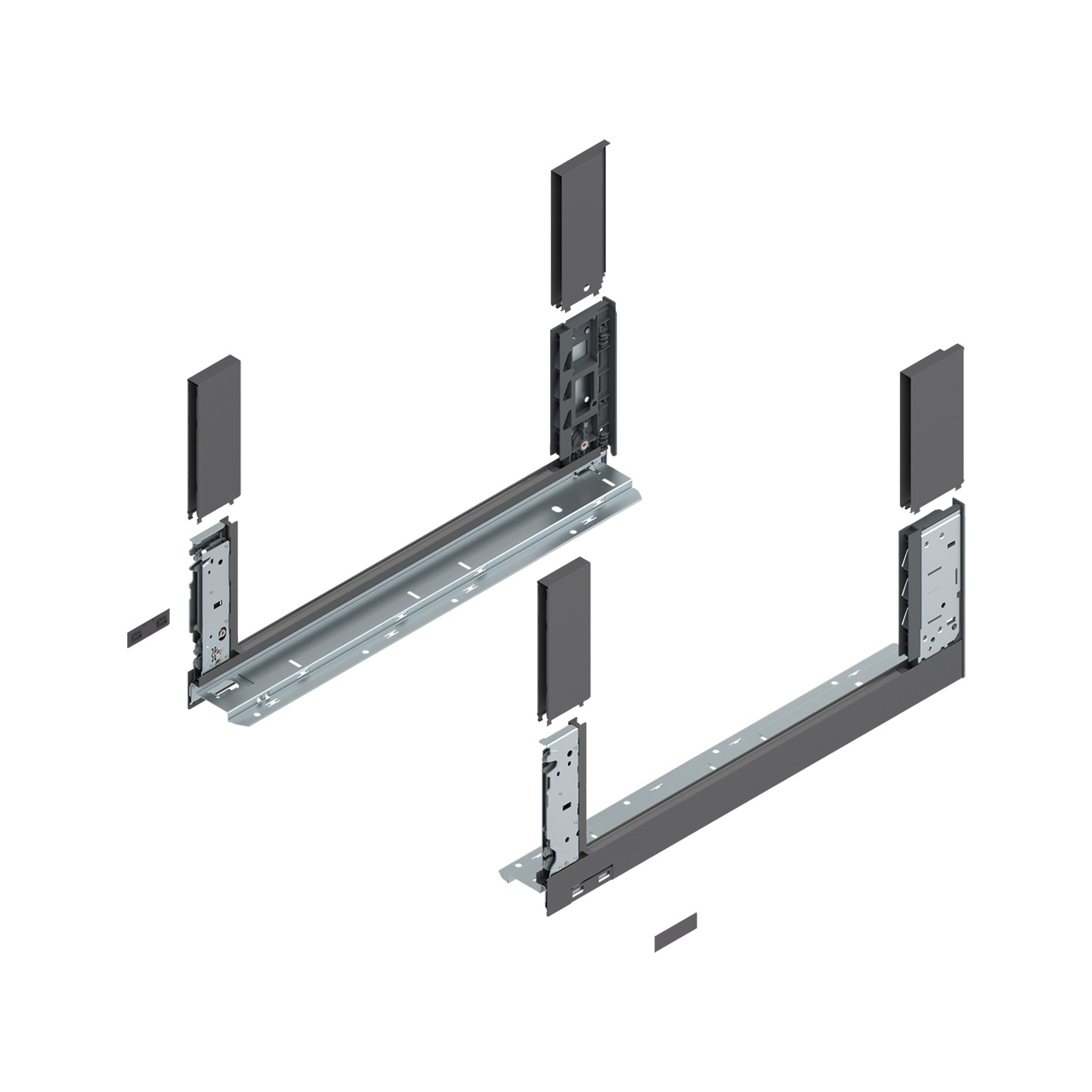 LEGRABOX FREE LÅDSIDESATS 780C5002S ORIONGRÅ