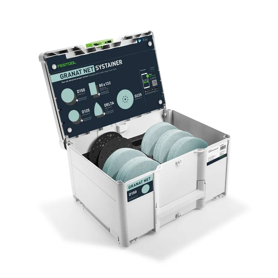 SLIPPAPPERS-SYSTAINER³ GRANAT NET Ø150MM GR NET SYS