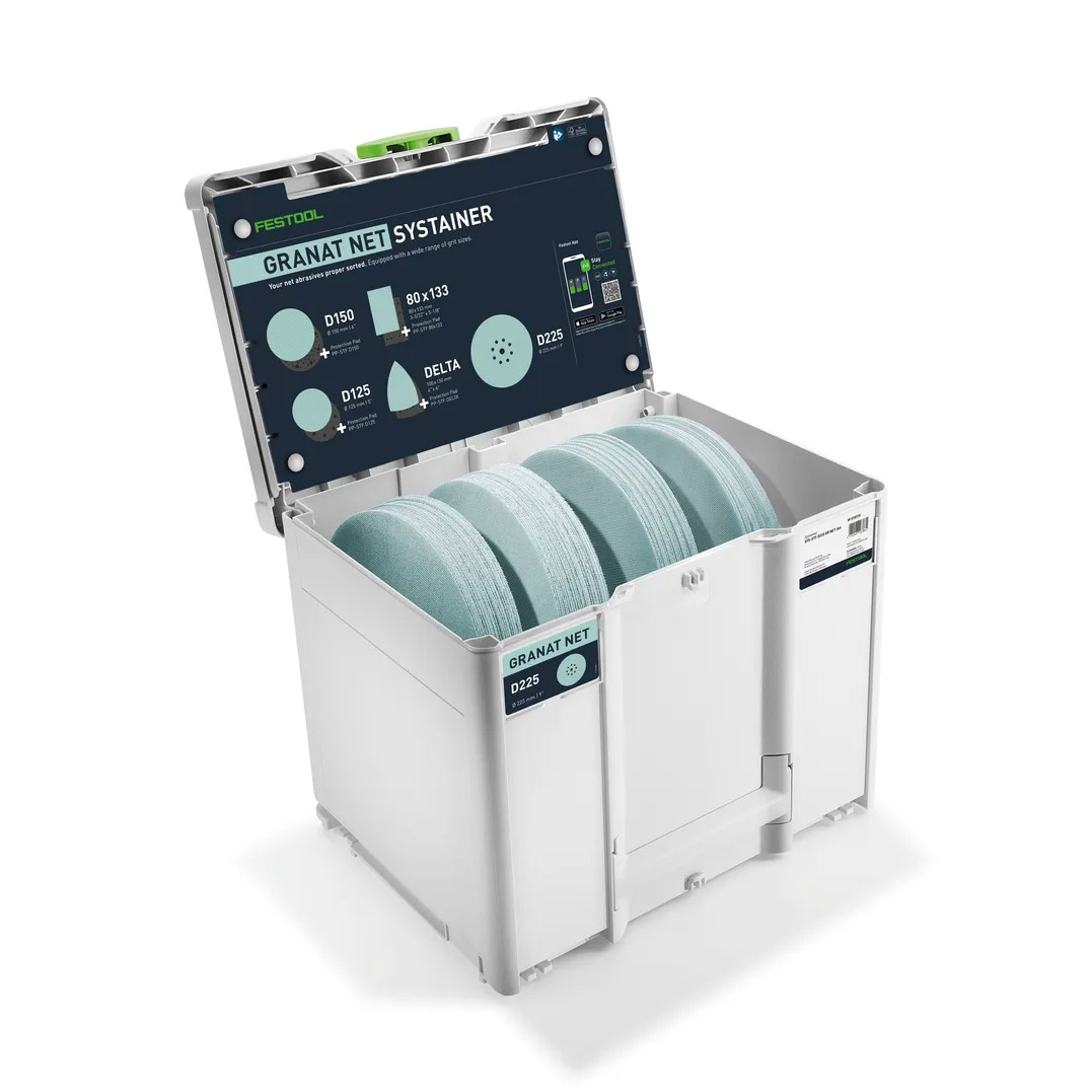 SLIPPAPPERS-SYSTAINER³ GRANAT NET Ø225MM GR NET SYS