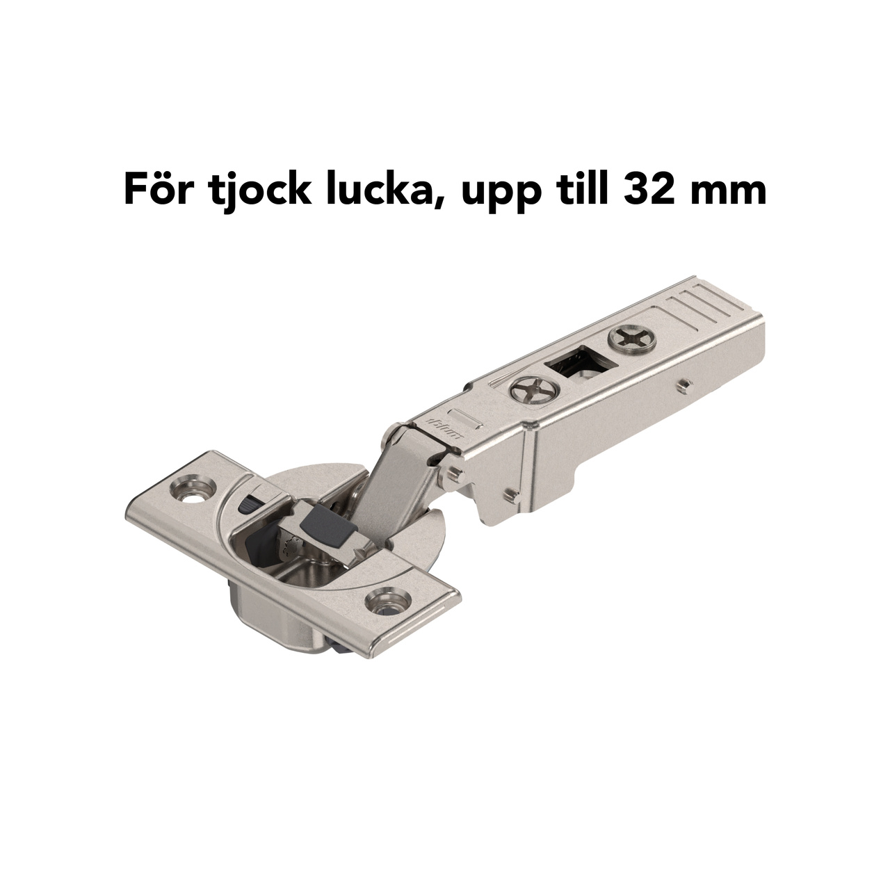 Gångjärn - BLUM, 95° för profildörrar