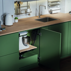 MASKINLYFT CHEFS TABLE FÖR SKÅPSBREDD 400-600MM ANTRACITE