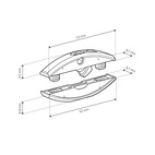 Fogplatta Lamello Clamex P-10