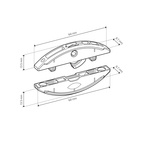 Fogplatta Lamello Clamex P-14