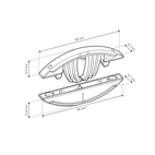 Fogplatta Lamello Tenso P-14 med preloads