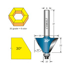 Cobolt - Fasfräs med styrlager 15° och 30°