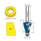 Cobolt - Fasfräs med styrlager 15° och 30°