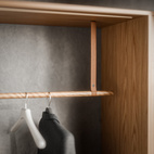 Läderrem till klädstång