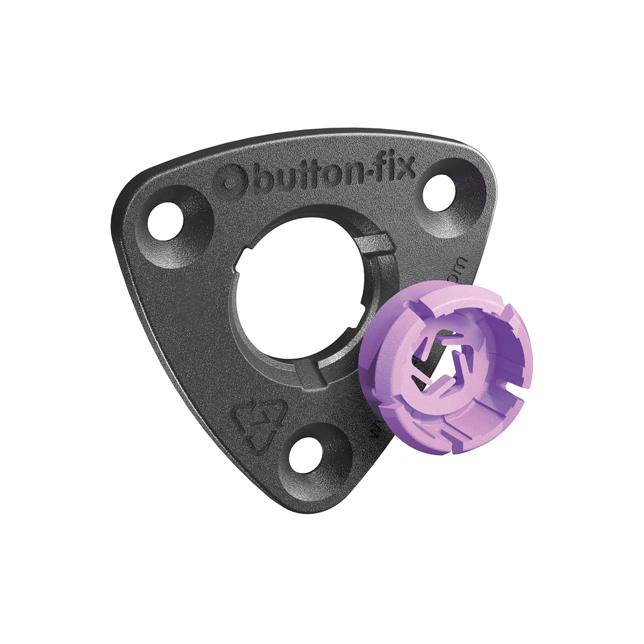 KOPPLINGSBESLAG BUTTON-FIX TYPE 3 FÄSTE+KNAPP