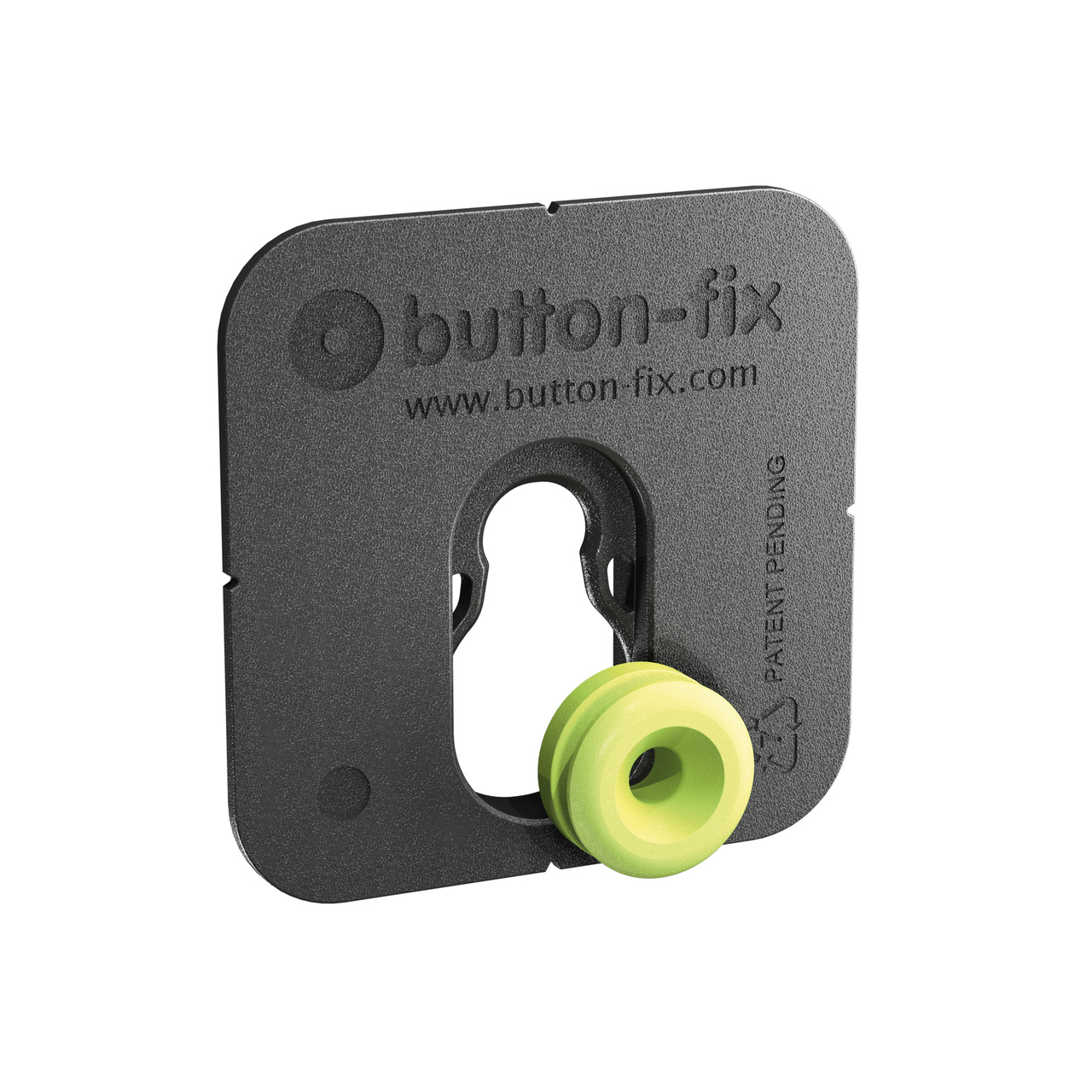 KOPPLINGSBESLAG BUTTON-FIX TYPE 1 BONDED FÄSTE+KNAPP