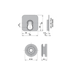 KOPPLINGSBESLAG BUTTON-FIX TYPE 1 BONDED FÄSTE+KNAPP