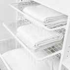 TRÅDBACK 2892 HÖG 175MM, 1000MM SKÅP VIT