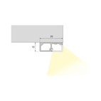 LEDLIST MOOVE 5 EMOTION 24V 30W 2700-4000K 3000MM BLACK
