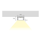 LEDLIST MOOVE 1 EMOTION 24V 30W 2700-4000K 3000MM BLACK