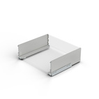 LÅDSATS LEGRABOX HÖJD C SKRUVNING SIDENVIT 500MM 40 KG