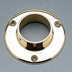 RÖRHÅLLARE 921 Ø19,2MM VÄGG MÄSSING