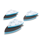 Slippapper Granat PROfile Delta PRO 10 st/Pack