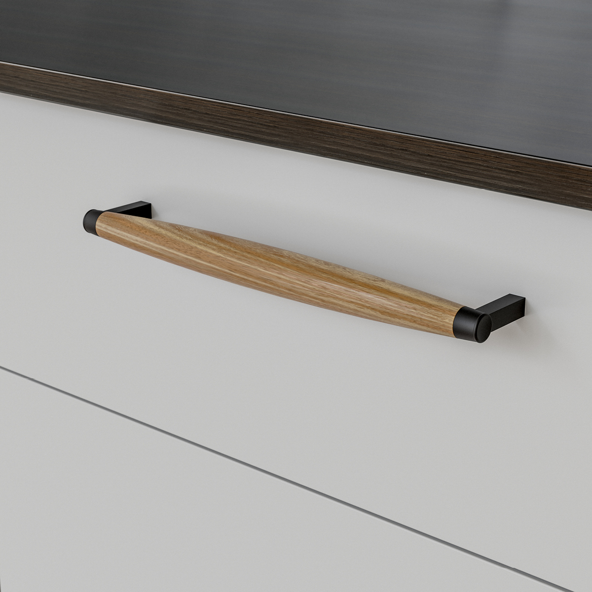 HANDTAG HJO CC256 KLARLACKAD EK/MATT SVART