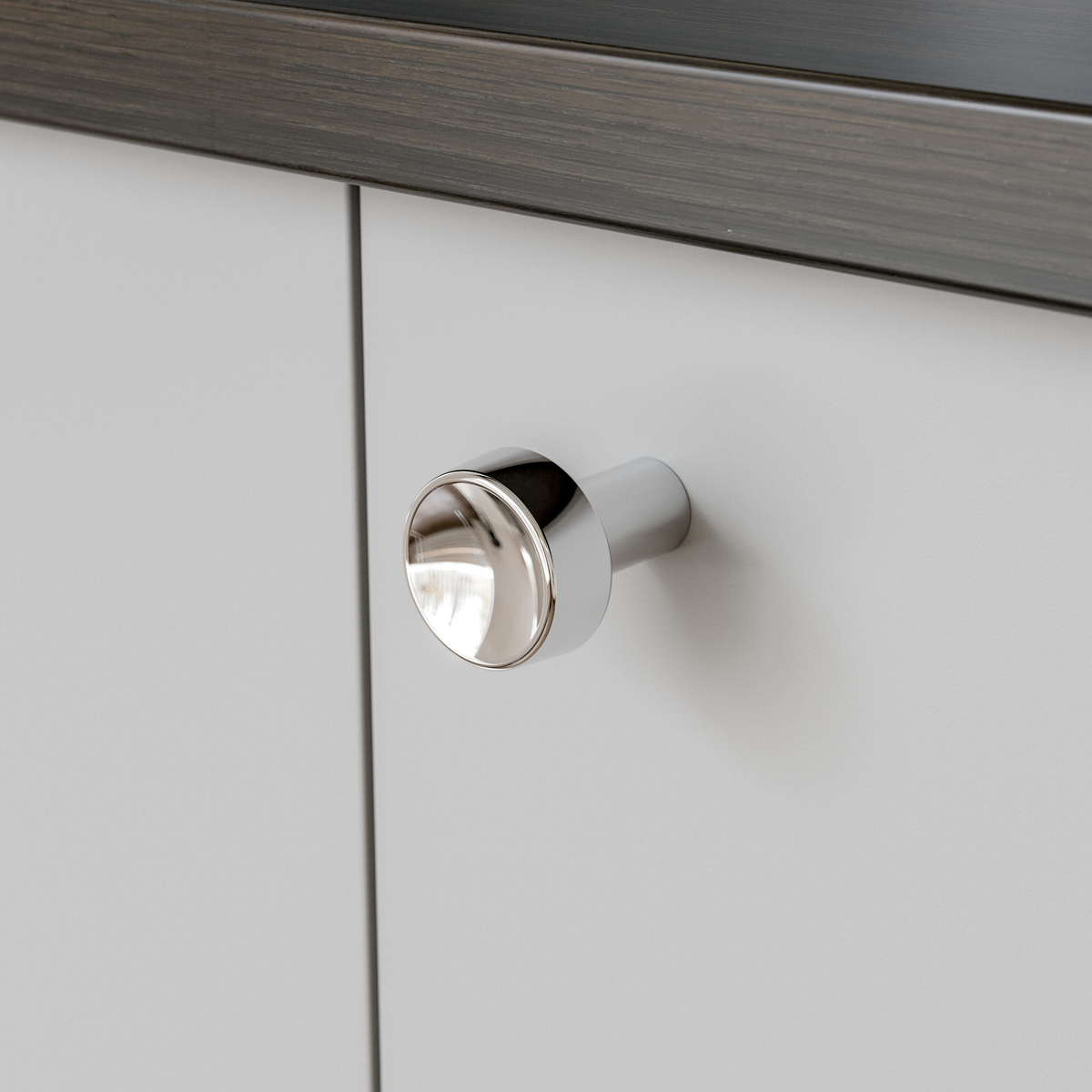 KNOPP HJO DIA 25MM KROM