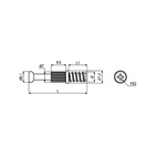 KOPPLINGSSKRUV B24 6X8,5 Z
