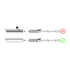 LEDLIST MOOVE 4 FLEXIBEL 4X8MM 24V 10W/M 3000-4000K 20000MM