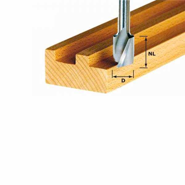 Spiralnotfräs FESTOOL HS, 8 mm spindel HS Spi S8